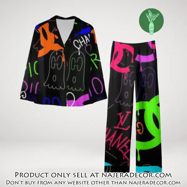 Trending luxury chanel satin pajama set pjs1043 njr3813705